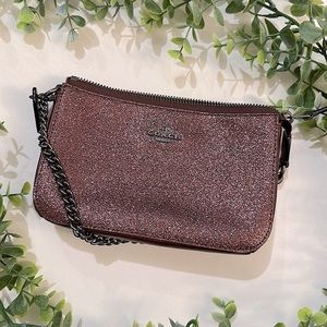Sparkling Mauve Coach mini-bag
